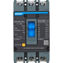 Chint NXM-160S/3300 3X160A 36KA Sabit Kompakt Şalter 131364