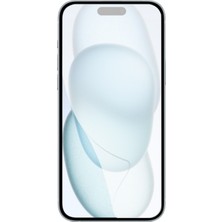 Kzy Apple iPhone 15 Plus ile Uyumlu Nano Ekran Koruyucu Kırılmaz Esnek Cam