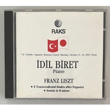 Idil Biret Piano Franz Liszt CD (Orjinal Dönem Baskı)