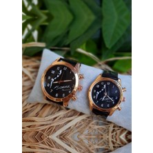 Stony Çift Saatleri Sevgili Saati Kemal Atatürk Silueti ve Imzası Çift Kol Saatleri 10 Kasım