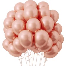 Tinky Winky Renkli Metalik Balon 10 Adet  Lateks Parti Konsept Temalı Parlak Helyum Doğum Günü Balon