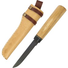 Kam Knife El Yapımı Kılıflı Puuko Bıçak - Karbon Çelik - P10 Karbon Gürgen