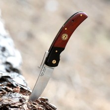 Kam Knife El Yapımı Kılıflı Koç Çakı - Outokumpu 4116 Çelik - Koç 4116 Paduk Siyah