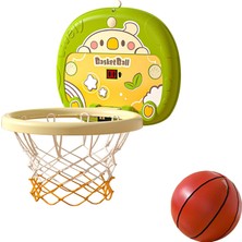 Noooar Mini Basketbol Potası Seti Çocuklar Için Kapı Basketbol Çerçevesi Çocuklar Için Taşınabilir Oyuncak (Yurt Dışından)