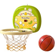 Noooar Mini Basketbol Potası Seti Çocuklar Için Kapı Basketbol Çerçevesi Çocuklar Için Taşınabilir Oyuncak (Yurt Dışından)