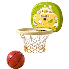 Noooar Mini Basketbol Potası Seti Çocuklar Için Kapı Basketbol Çerçevesi Çocuklar Için Taşınabilir Oyuncak (Yurt Dışından)