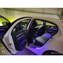 Fuji Megan 4 Için Ambiyans Aydınlatma Parlaklık Ayarlı 4 Takım