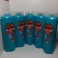 Elidor Doğanın Enerjisi Argan Yağı-Hibiskus Özü Şampuanı 500 ml x 5 Adet