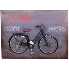 Mevafa Bisiklet Tablo Pano Vintage Dekoratif Ev Ofis Hediyelik