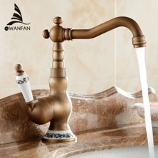 Banyo Lavabo Bataryası Antik Pirinç Yeni  5 Yıl Garantili