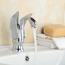 Banyo Lavabo Bataryası Kuğu Krom Yeni Model  5 Yıl Garantili