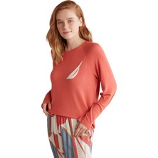 Nautica Kadın Comfort Mood Uzun Kollu Kremit Pijama Takımı