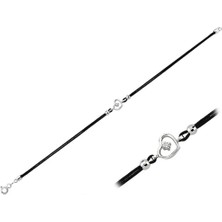 Sirius Pırlanta Pırlanta Taşlı Ipli Kalp Bileklik 0406B0016