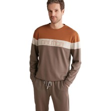 Nautica Erkek Comfort Mood Uzun Kollu Vizon Pijama Takımı