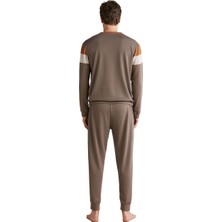 Nautica Erkek Comfort Mood Uzun Kollu Vizon Pijama Takımı