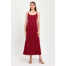 Alexander Gardi  Piliseli Astarlı Uzun Elbise B23 005205