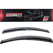 Sunplex Sp-S-29 Fiat Doblo 1 2000-2009 Sport Style Cam Rüzgarlığı 2 Li