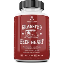 Ancestral Supplements New Zealand & Australia Grassfed Beef Heart & Liver Hormone Pesticide & Gmo Free 180 Kapsül