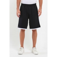 File Şeritli Polyester Erkek Spor Şort