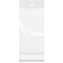 Ofis Turka Askılı (Meksika Şapka) Bantlı Şeffaf Opp Torba 12 x 21+9  cm  500 Adet