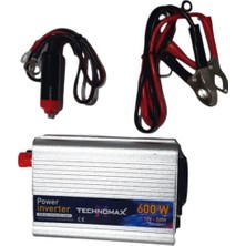 Technomax Inverter Çevirici 12V-220V Ac 600W