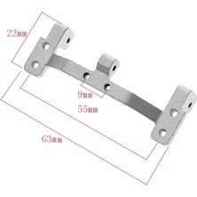 Mn D90 Mn-90 MN99S MN99 Rc Araba Yükseltme Parçaları Metal Çekme Çubuğu Tabanı Koltuk ve Aks Üst Servo Braketi Montaj Aksesuarları (Yurt Dışından)