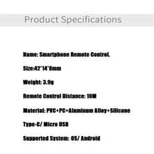 Kablosuz Akıllı Telefon Ir Verici Ir Blasters Android Için Uzaktan Kumanda - Klima Tv Için USB (Yurt Dışından)
