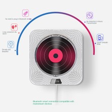 Sunshinee Taşınabilir CD Çalar Bluetooth CD Hoparlör Dijital Ekran Stereo Hoparlör Duvara Monte Müzik Çalar Öğrenci Için Abd Plug (Yurt Dışından)