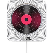 Sunshinee Taşınabilir CD Çalar Bluetooth CD Hoparlör Dijital Ekran Stereo Hoparlör Duvara Monte Müzik Çalar Öğrenci Için Abd Plug (Yurt Dışından)