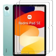 MTK Moveteck Xiaomi Redmi Pad Se 11 Inç Ekran Koruyucu Şeffaf Cam Nano Esnek Kırılmaz Ekran Camı Kaplama Tam Uyumlu 2023