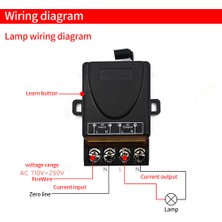 Ac 220 V 30A 1ch 433 Mhz Kablosuz Uzaktan Kumanda Anahtarı Rf Röle Alıcı + Elektrikli Aletler Için Açma/kapama Verici Lamba (Yurt Dışından)