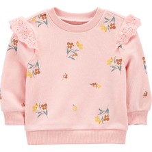 Oshkosh Kız Bebek Sweatshirt Desenli