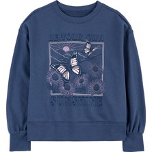 Carter's Kız Çocuk Tshirt Mavi