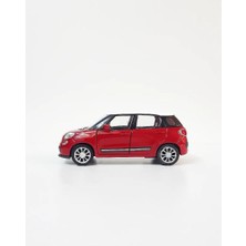 Carstore Fiat 500L 1:38 Model Maket Araba Kırmızı