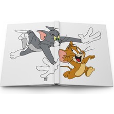 Lilya Sticker Tom & Jerry 3 Boyutlu Kabartmalı 5'li Sticker Seti