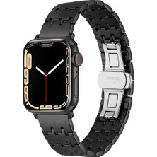 HTstore Watch 7 41MM Htstore Krd-86 Metal Kordon-Siyah
