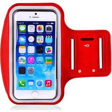 Htstore Kol Bandı 4.7 Pu Kılıf-Kırmızı