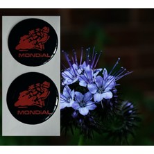 Fatih Sticker Mondıal Damla Logo 3.5x3.5 cm 2 Adet