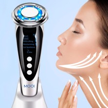 Gerhau Mooi Akıllı Güzellik Robotu - Yüz Kaldırma Gerdirme, Yüz Ütüsü, Ultrasonik Cilt Temizliği, Ems Kırmızı ve Mavi Işık Fototerapi, Kolajen Aktivasyonu