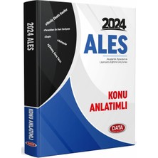 Data Yayınları 2024 ALES Konu Anlatımlı