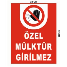 Zafrak Reklam Özel Mülktür Girilmez