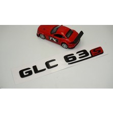 Dk Benz Glc 63S Bagaj Parlak Siyah Abs 3m 3D Yazı Logo