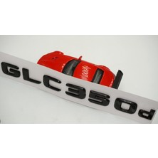 Dk Benz Glc 350D Bagaj Parlak Siyah Abs 3m 3D Yazı Logo