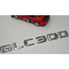 Dk Benz GLC300 Bagaj Krom Metal 3m 3D Yazı Logo