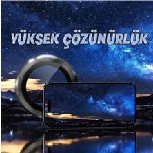 Gritty iPhone 15 Pro Uyumlu Kamera Lens Koruyucu, Çiziğe ve Darbeye Dayanıklı Koruyucu