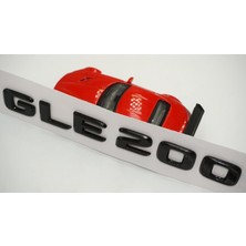 Dk Benz Gle 200 Bagaj Parlak Siyah Abs 3m 3D Yazı Logo