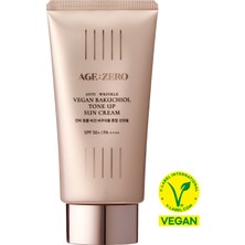 Age Zero Premium Bakuchiol Beyazlatıcı Anti Aging Vegan  Spf 50+/pa4 Yüz Güneş Kremi