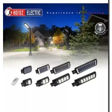 Nusrat Bilişim Horoz Compact 300W LED Solar Sokak Armatürü 1567LM 6400K Smd LED Beyaz Işık Su Geçirmez Kumandalı