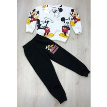 Besvika Kids Mickey Mouse Baskılı Unisex Çocuk 2li Takım