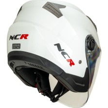 NCR Jet Çenesiz Kask (Ece Belgeli)